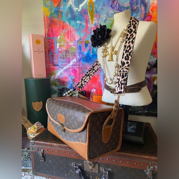 Rare Vintage LOUIS VUITTON Train Case Keepall Carry On Luxury Designer Luggage - Picture 7 of 13